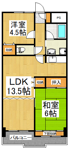 クレストみずほ台の間取り