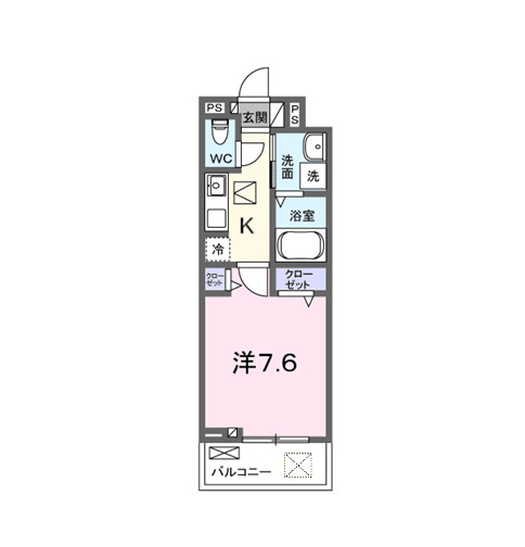 フェリス　コートの間取り