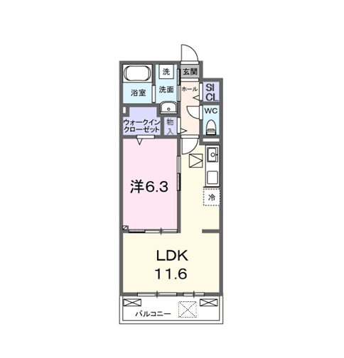 フェリス コートの間取り