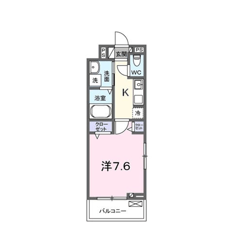 フェリス　コートの間取り