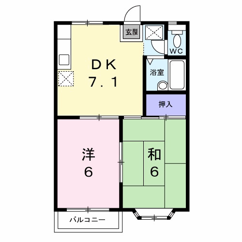 ポートさくらの間取り