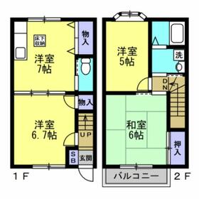 テラス日向岡の間取り