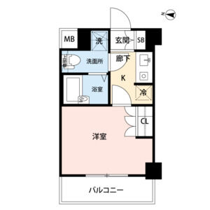 RAGIOS品川の間取り