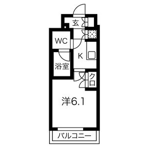 スパシエグランス早稲田の間取り