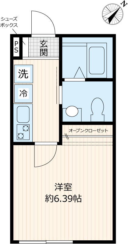 Ｅｒｆｏｌｇ新座の間取り