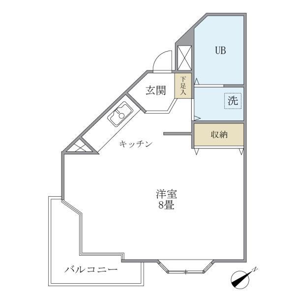 レジデンシア・フミの間取り