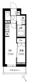 アークマーク南大井の間取り