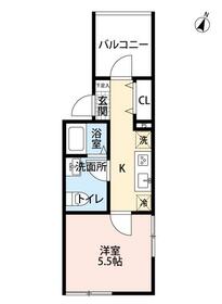 Fleur chibaの間取り