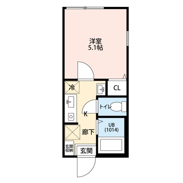 CASA二俣川の間取り