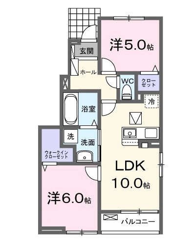 サンコンフォートの間取り