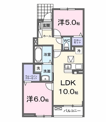 サンコンフォートの間取り