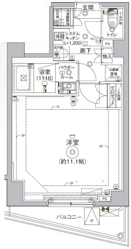 クレヴィスタ練馬平和台の間取り