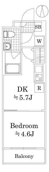 2/4 間取