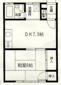 ハウスクロワッサンの間取り