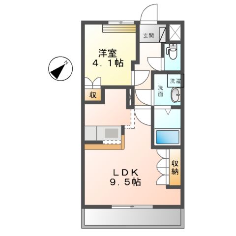 ベルコートの間取り