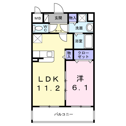Chura Mareの間取り