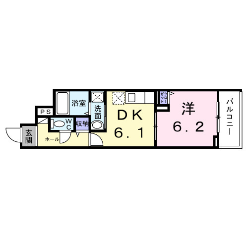 エイレーネの間取り