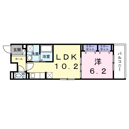 エイレーネの間取り