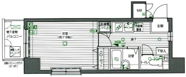 グランド・ガーラ渋谷の間取り