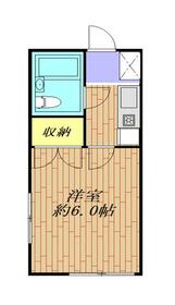 Villa MorE 赤塚 203号室の間取り
