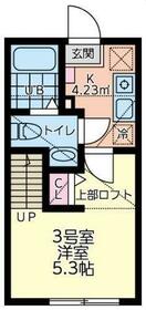 グローリーレジデンス拝島の間取り