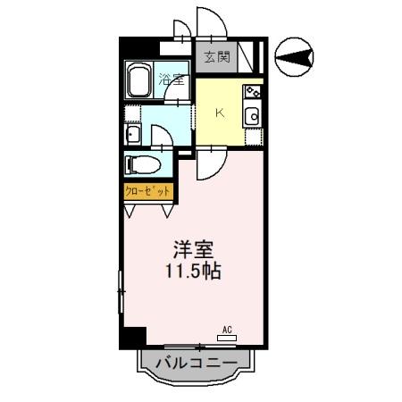 シャルト椥辻の間取り