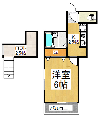 青空館の間取り