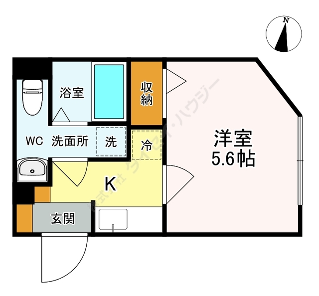 AIRLIX東向島の間取り