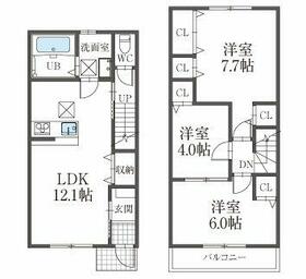 2/2 間取