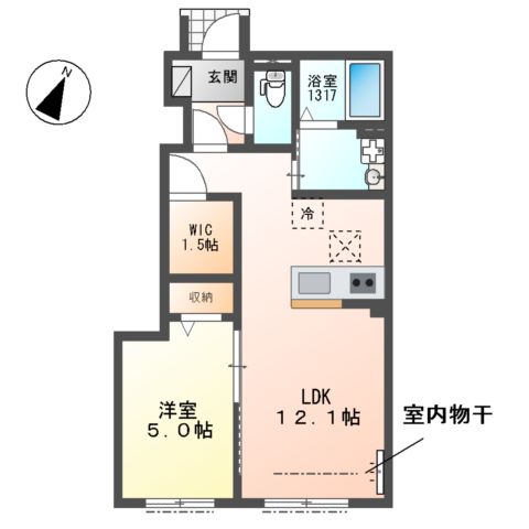 エール ふかや花園の間取り