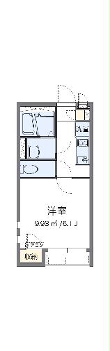 クレイノメトロノーム坂下の間取り