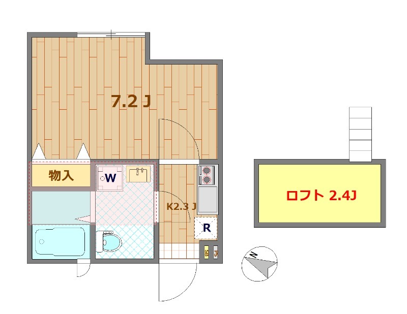 （仮称）宮崎台APの間取り