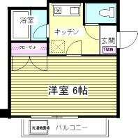 ピアーチェ落合の間取り