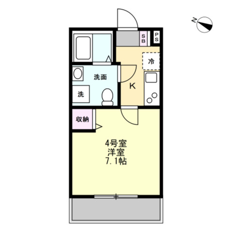ベイルクス湘南台の間取り