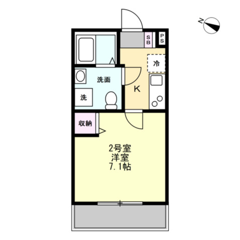 ベイルクス湘南台の間取り