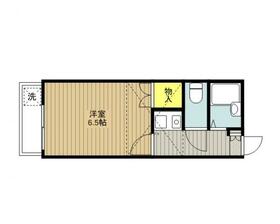 レオパレス江戸川台第14の間取り