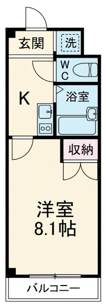 Norte名古屋芸大前の間取り