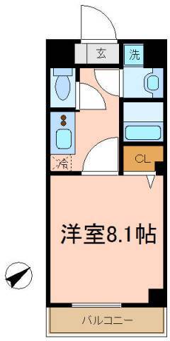 ブリリアント大木の間取り