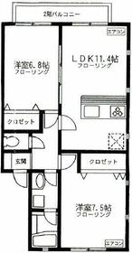 ノーブル スクエアⅢの間取り