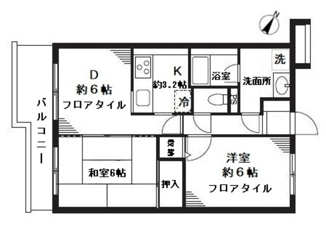 グランドゥール上石神井の間取り