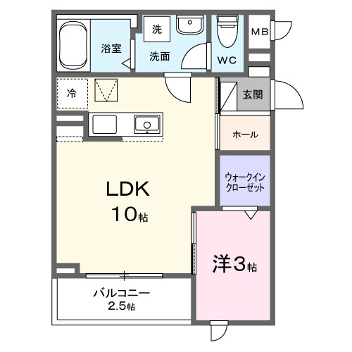 末広2丁目アパート(028854801)の間取り