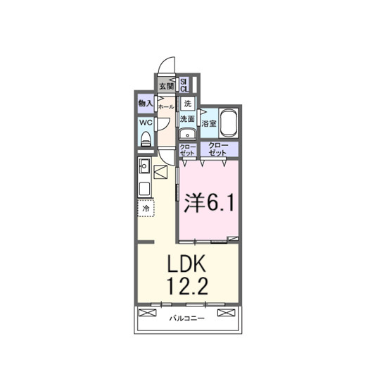 ロジュマンKの間取り