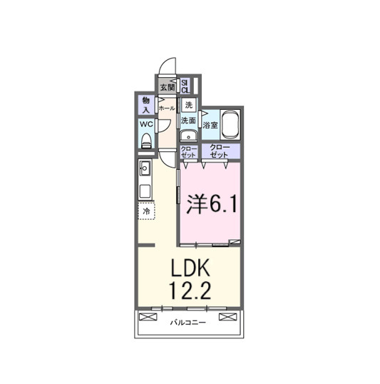 ロジュマンＫの間取り