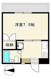 富士市水戸島元町フジシティコーポの間取り
