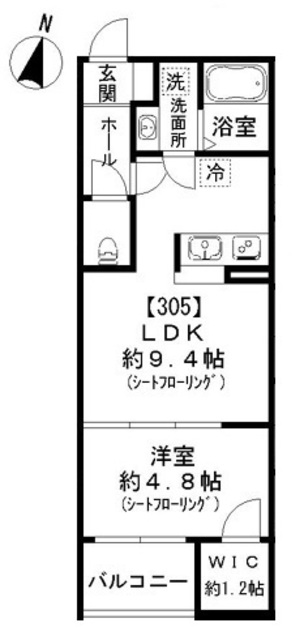 ヴィラ フォレスト金澤八景の間取り