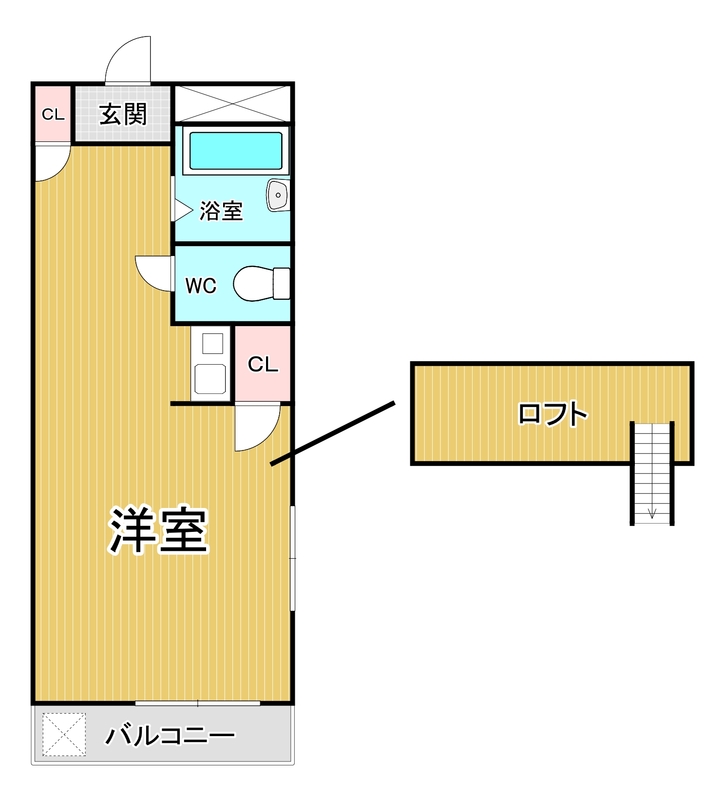 Sun Wing高道の間取り