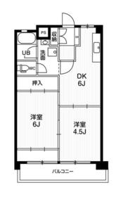 ビレッジハウス那加1号棟の間取り