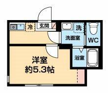 フロンティア川崎の間取り