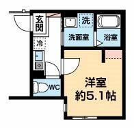 フロンティア川崎の間取り