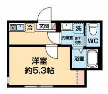 フロンティア川崎の間取り